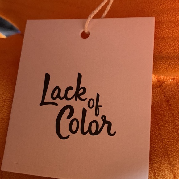 Lack of Color Tangerine Terry Wave Bucket Hat new with tags - Picture 8 of 10